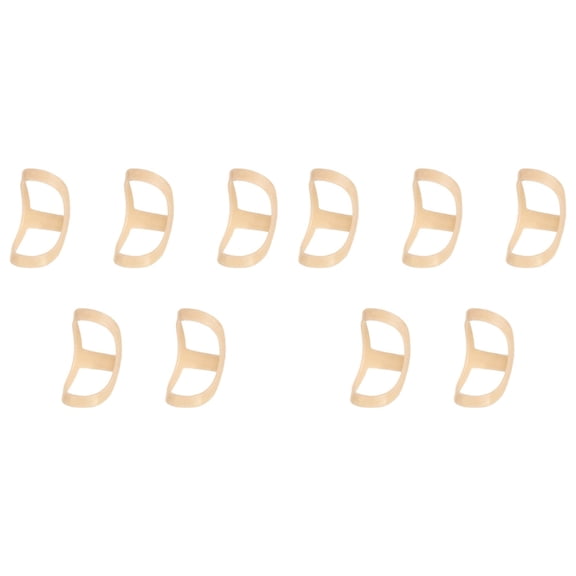 10x D Oval Finger Splint, Support and Protection Stabilizer Brace - 4, 5, 6, 7, 8 Sizes