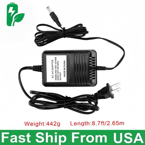 NEW 12V AC Adapter Compatible with Brookstone A12-3A-03 A12-3A03 10 Massaging Seat Topper V2 Brooks tone A123A03 Massager 12VAC Power Supply Cord Cable PS Charger Mains PSU