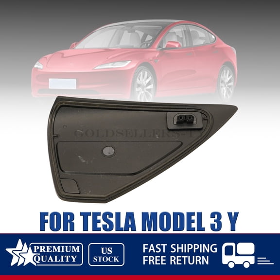 NEW 1525134 Driver Side Charge Port Door Charging Port Cover For Tesla Model 3 Y