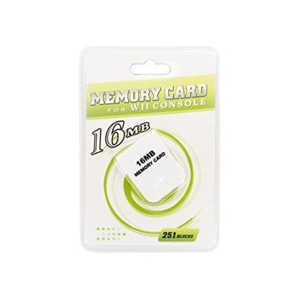 NEW 16MB Memory Card for Wii (Console GameCube)