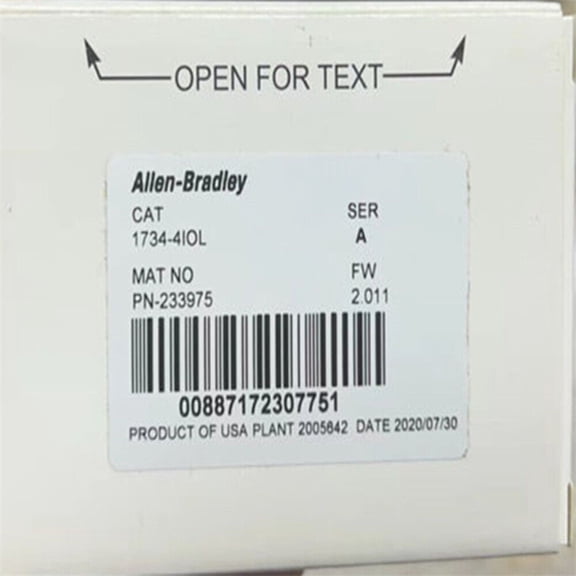 NEW 1734-4IOL Point I/O 4-Ch IO-Link Master Module