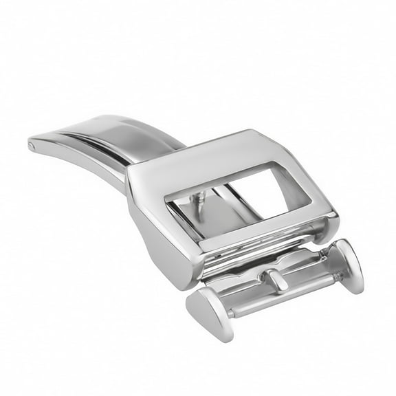 NEW 18MM DEPLOYMENT STRAP BAND BUCKLE FOLDING CLASP FOR IWC PORTUGUESE TOP GUN