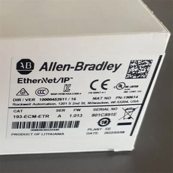 NEW 193-ECM-ETR Ethernet / Ip Comm Module 193ECMETR