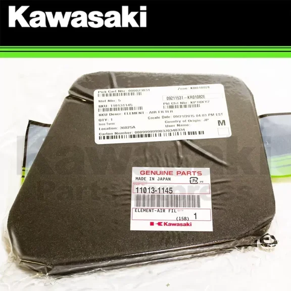 NEW 1987-2004 GENUINE KAWASAKI AIR FILTER ELEMENT LAKOTA 300 MOJAVE 250 KFX250