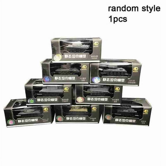 NEW 1Pcs 4D Tank Model Building Kits Military Vehicles Tiger Material Panther Toy Decoration A3U8