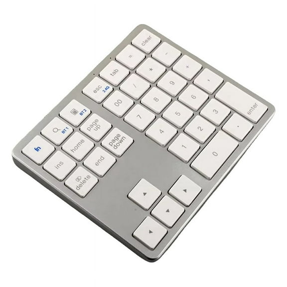 NEW 2.4G Wireless Bluetooth Number Pad 35 Keys Remote Connection Numpad Numeric Keypad for Laptop Window Digital Keyboard B