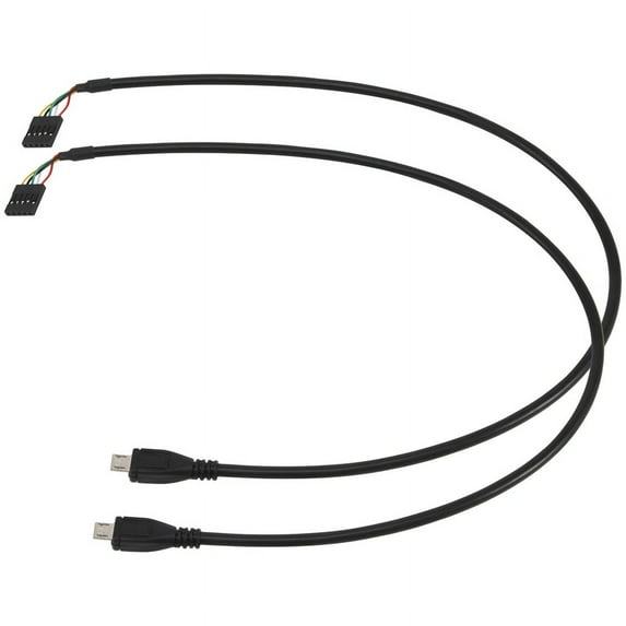NEW (2-Pack) 50CM 5 Pin Motherboard Female Header to Micro-USB Male Adapter Extender Cable (5Pin/Micro-USB)