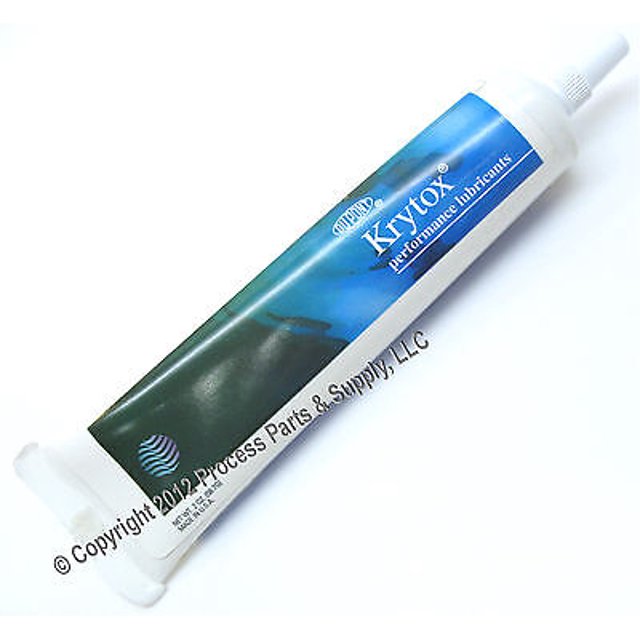 NEW 2 oz. Tube CHEMOURS KRYTOX GPL205 Grease Lubricant ORings SCUBA