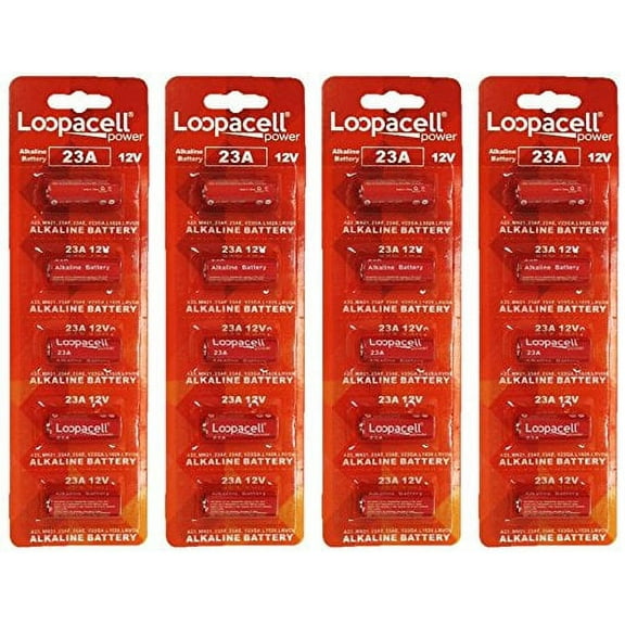 NEW 20 Pk LOOPACELL A23 23A 21/23 MN21 12v BATTERIES