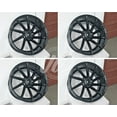 thumbnail image 1 of NEW 20 inch x 10 Alloy Wheels Rims Bolt Pattern 5x114.3 Gloss Black +35 offset Set of 4, 1 of 2