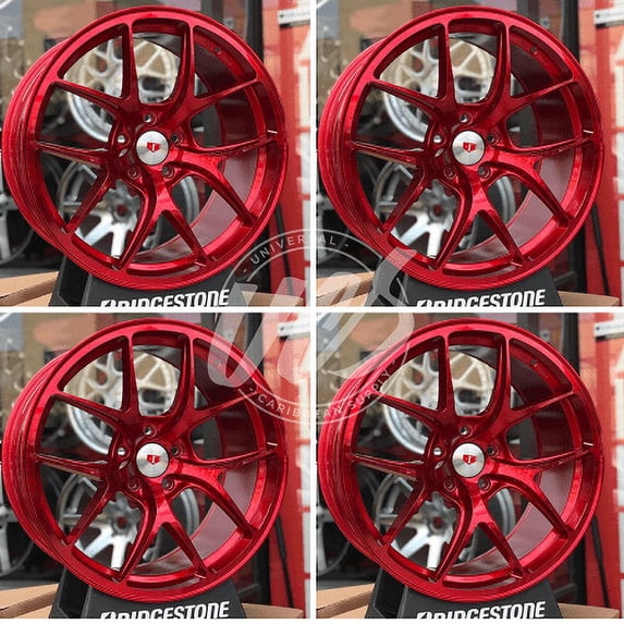 UCS AUTOPARTS Alloy 20-inch Wheel 5x114.3, Red
