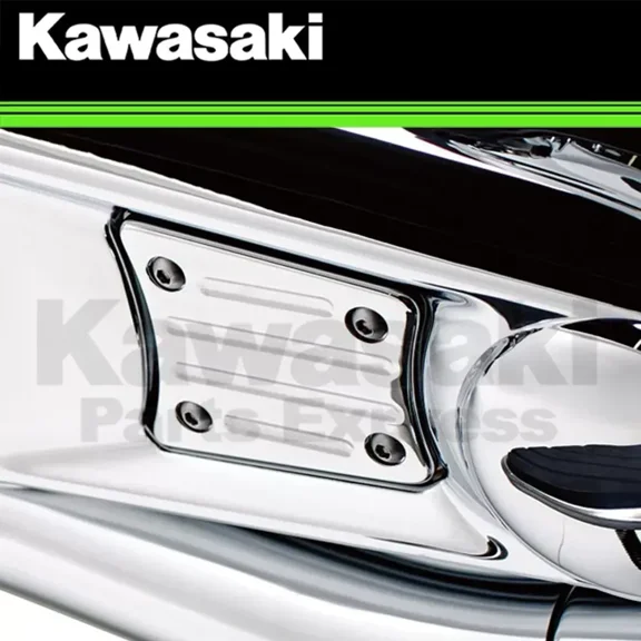 NEW 2011 - 2022 GENUINE KAWASAKI VULCAN 1700 VAQUERO CHROME ENGINE COVER TRIM