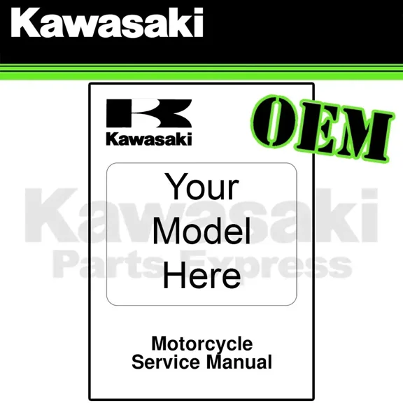 NEW 2017 - 2019 GENUINE KAWASAKI Z125 PRO BR125J SERVICE MANUAL 99924-1507-10