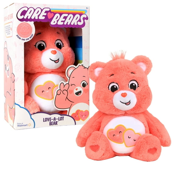 NEW 2020 Care Bears - 14" Medium Plush - Love A Lot Bear - Soft Huggable Material!