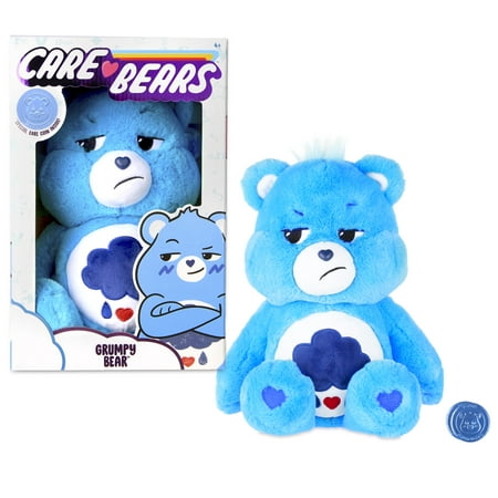 NEW 2020 Care Bears - 14" Medium Plush - Soft Huggable Material - Grumpy Bear