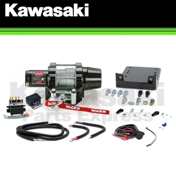 NEW 2021-2022 KAWASAKI BRUTE FORCE WARN VRX25 POWERSPORT WINCH BRUTE FORCE 750