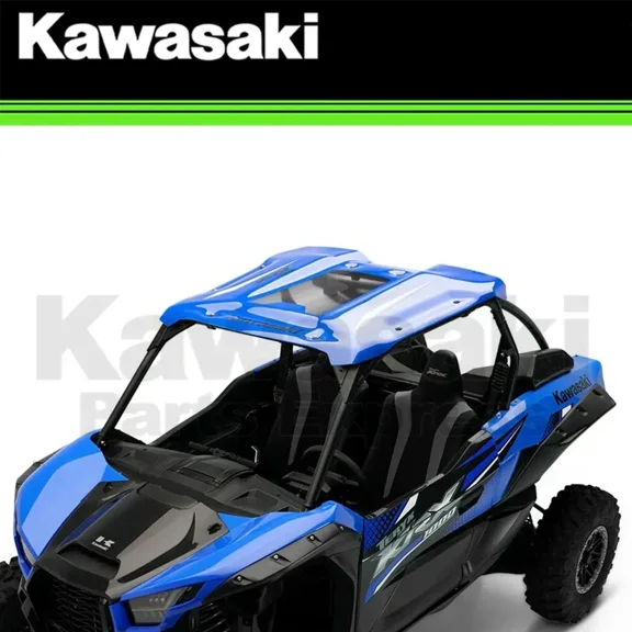 NEW 2021-2026 KAWASAKI TERYX KRX 1000 KQR PREMIUM BLUE POLYCARBONATE ROOF