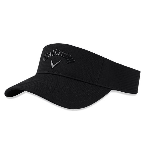 Callaway Liquid Metal Visor (Black, Adjustable) 2022 Golf Hat NEW