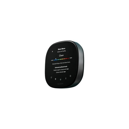 NEW 2022! ecobee Smart Thermostat Premium with Siri and Alexa and Built in Air Quality Monitor and Smart Sensor