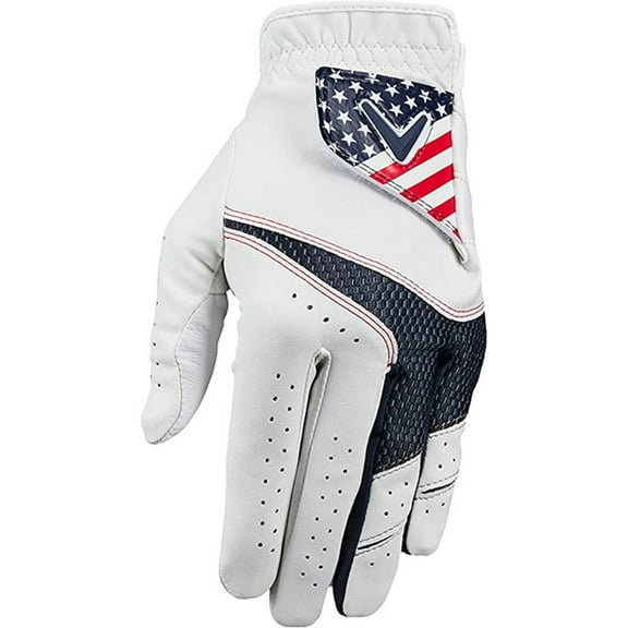 NEW 2023 Callaway Weather Spann USA Edition Golf Glove Men's Extra Extra Large (XXL)
