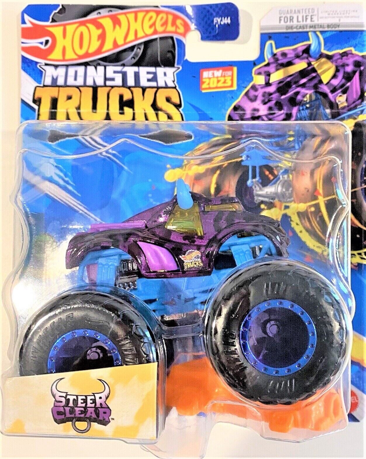 New Hotwheels Monster Trucks Series Steer Clear X Steer Pickup Walmart Com