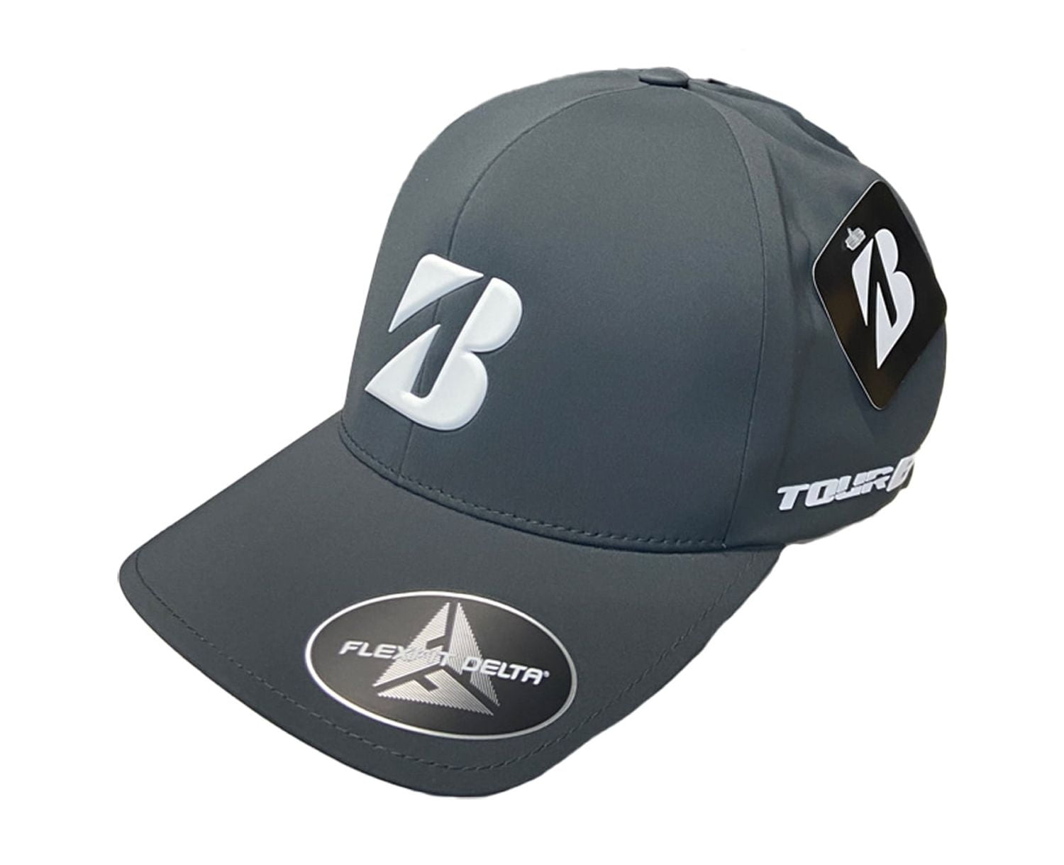 Bridgestone Golf Tour B Delta 3D Fitted Hat, Performance Cap