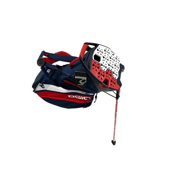 Ogio Golf Silencer Hybrid Stand Bag Red/White/Blue