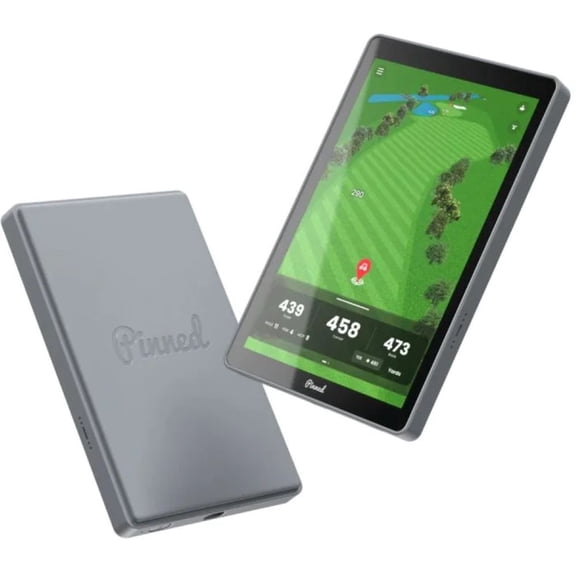 NEW 2025 Pinned The Caddie Portable GPS Golf Tablet 8" Touch Screen 45k Courses