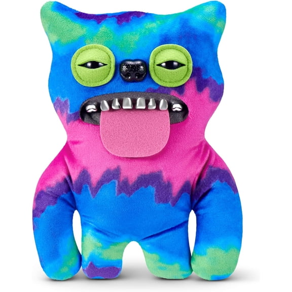 Fuggler Fugg Life 9 inch Plush Toy (Sir Belch) by ZURU - Funny Ugly Monster Cuddly Toy with Human-Like Teeth
