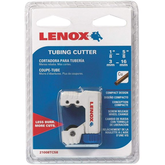 NEW 21008TC58 Tube Cutter Lenox