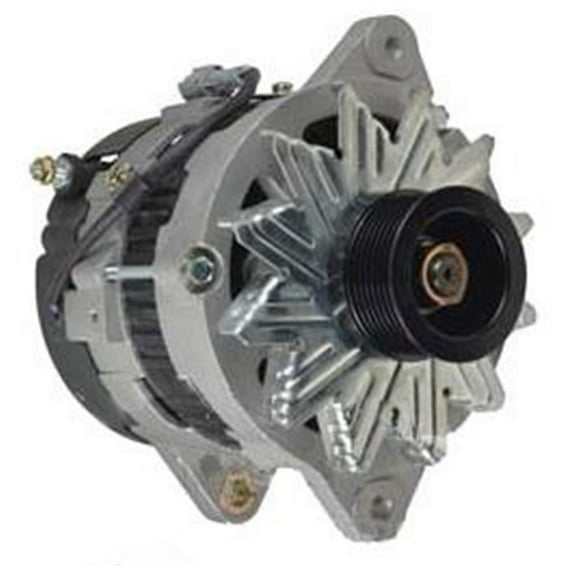 New 24V 50 Amp Alternator with Pulley Compatible with Takeuchi TB1140 Case CX130BLC John Deere 135D Multiquip DCA-70SSIU2C Isuzu 4JJ1 Diesel 0-35000-5540 0-35000-4858 0350004858 Turbo
