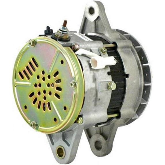 OEM Grade 24V 50 Amp Alternator Compatible with 2002-2015 John Deere 190D 220D 245G ZX200-3 ZX240-3 Kobelco SK135SR Isuzu 4HK1 5.2L 0-35000-4848 0350004848 0-35000-4558 0350004558