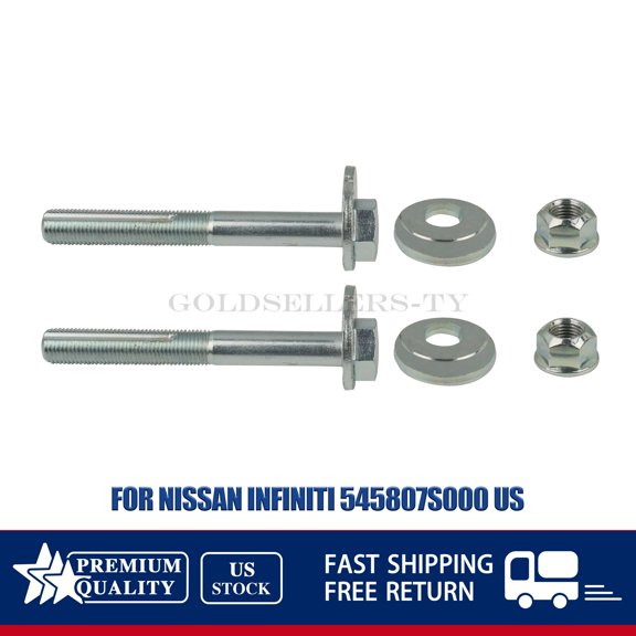 NEW 2PCS For Nissan Infiniti Arm Control Rear Suspension Bolt Link 545807S000