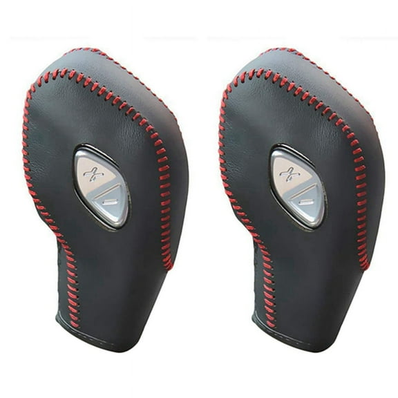 NEW 2X Car PU Gear Shift Knob Cover for Focus Fiesta Fusion Escape 2012-2016 Transit C-Max