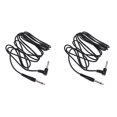 thumbnail image 1 of 2X Guitar AMP Cable 3Meter Electric Patch Cord Amplifier Amp Instrument, 1 of 4