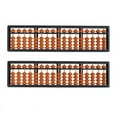 thumbnail image 1 of 2X Plastic Abacus Arithmetic Abacus Kids Calculation Tool 17 Digits, 1 of 4