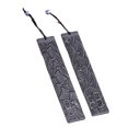 thumbnail image 1 of NEW 2pcs Elegant Chinese Mahogany Carved Bookmarks, Retro Sandalwood Beautifully Bookmarks, 1 of 4
