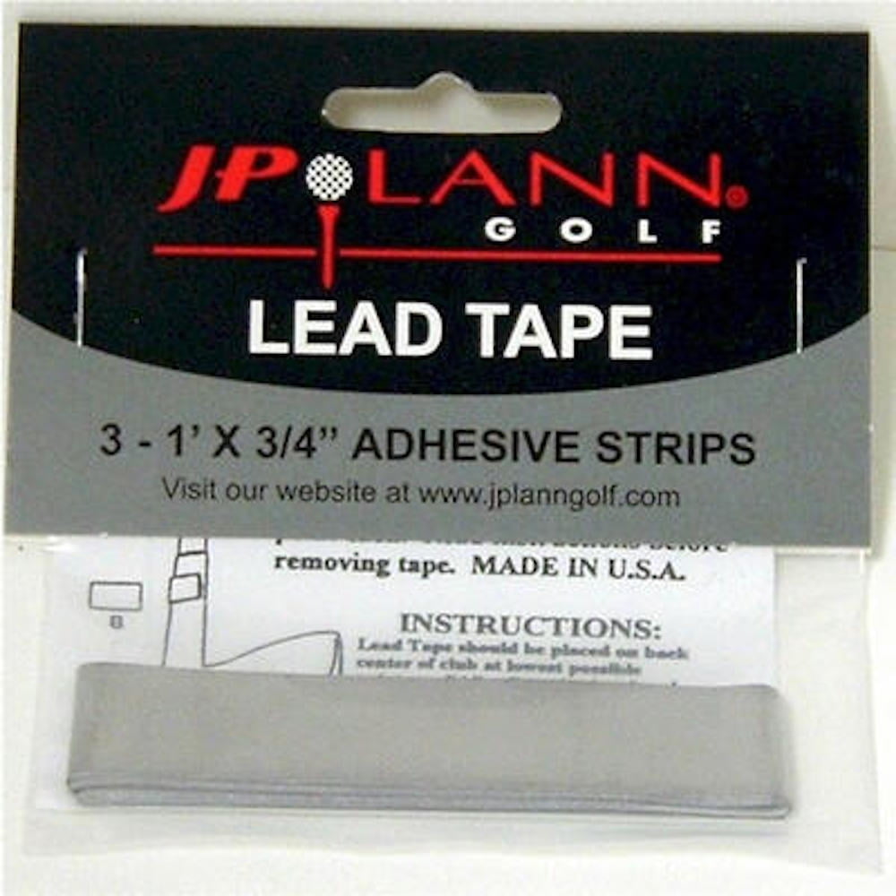Player Supreme 1'x3/4 Lead Tape Adhesive Strips