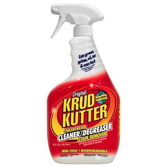 Supreme Chemicals 32 OZ Krud Kutter Cleaner, Degreaser, Stain Remover ...