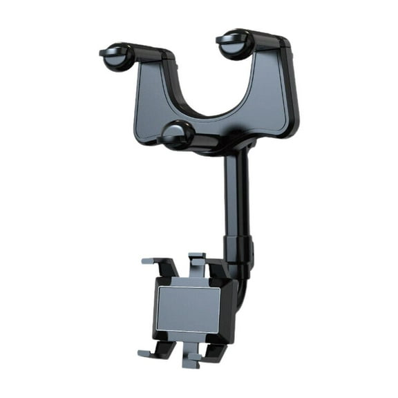 NEW 360° Rotatable & Retractable Car Phone Holder Car Rearview Mirror Bracket J4F3