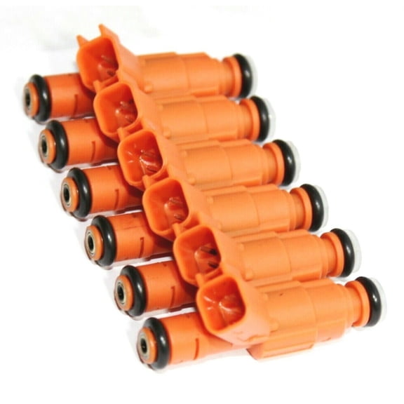 NEW 4-HOLE UPGRADE FUEL INJECTORS 1999-2006 JEEP GRAND CHEROKEE WRANGLER 4.0L 0280155917 822-11150