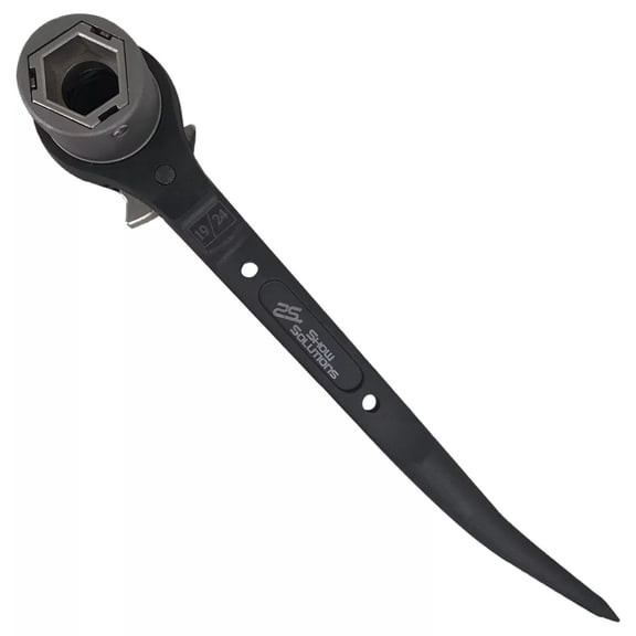 NEW 4-in-1 Podger Ratcheting Wrench, Compatible with 17/21 and 19/24mm Bolt Heads