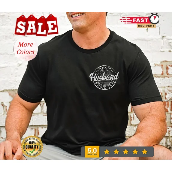 NEW/40th Wedding Anniversary Gift For Him, 40th Anniversary Men's Tee, Married