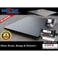 thumbnail image 1 of NEW 48" x 72" (4' x 6') Heavy Duty Floor Scale with Ramp & Printer 1000 x .2 lb, 1 of 1