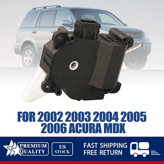 NEW 5-Pin HVAC Right Air Mix Mode Motor Fits 2002-2006 Acura MDX