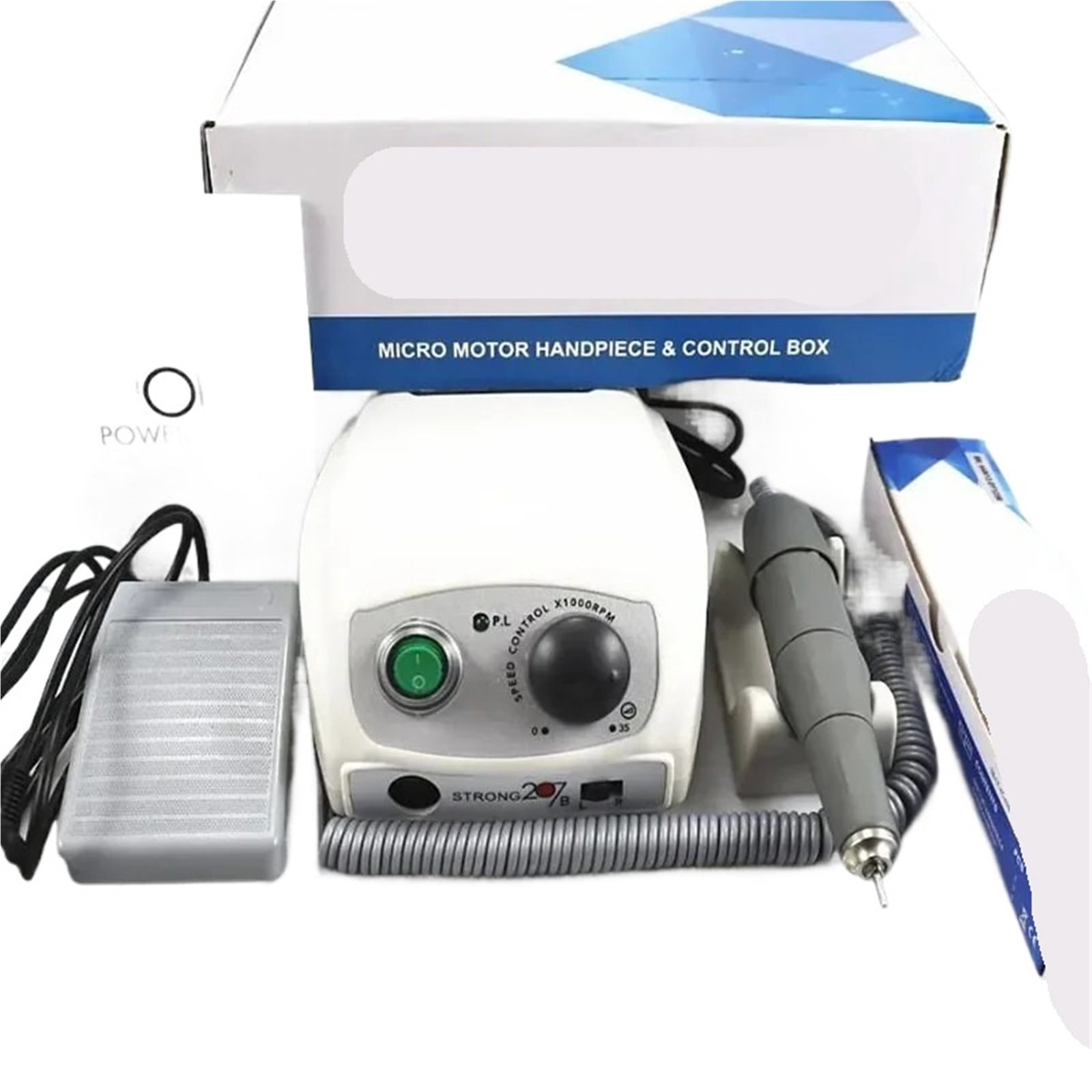 NEW 50000RPM Electric Nail Drill Strong Manicure Machine Pedicure Kit Nails Art Tool Handpiece Nail File Equipment
