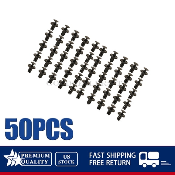 NEW 50PCS Bumper Fender Liner Clips For Mitsubishi Subaru MR288150 909130013