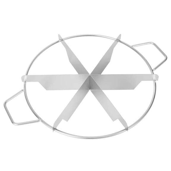 NEW 6-Slice Pie Cutter Press, Stainless Steel, Commmercial Grade, Side-Handles,Pie Portion Cutter Press Cake Marker Evenly 6 Portions