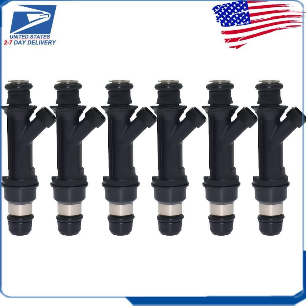 NEW 6x Fuel Injectors For Isuzu Rodeo Trooper Honda Acura 3.2 3.5 V6 25166922