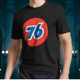 thumbnail image 1 of NEW! 76 Gas Stations Logo Long Sleeve T-Shirt Funny Size S to 5XL, 1 of 2